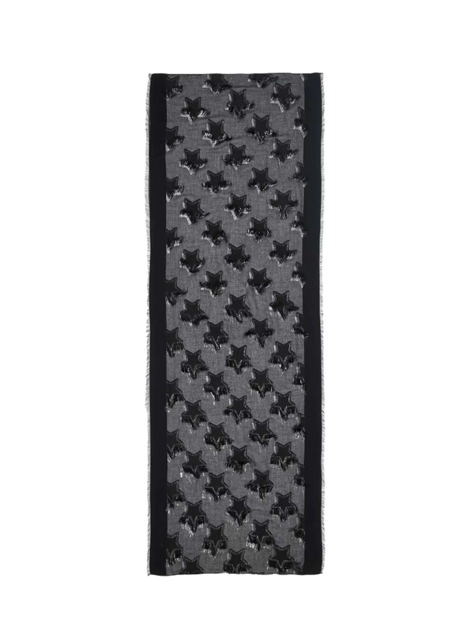 スカーフ EMPORIO ARMANI Woman Scarf Black 6352774F321 00020 Emporio Armani Scarfs Black – Balardi