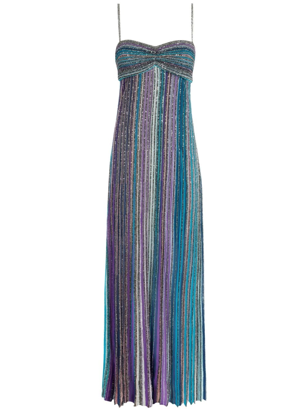Missoni Striped Long Dress – Balardi