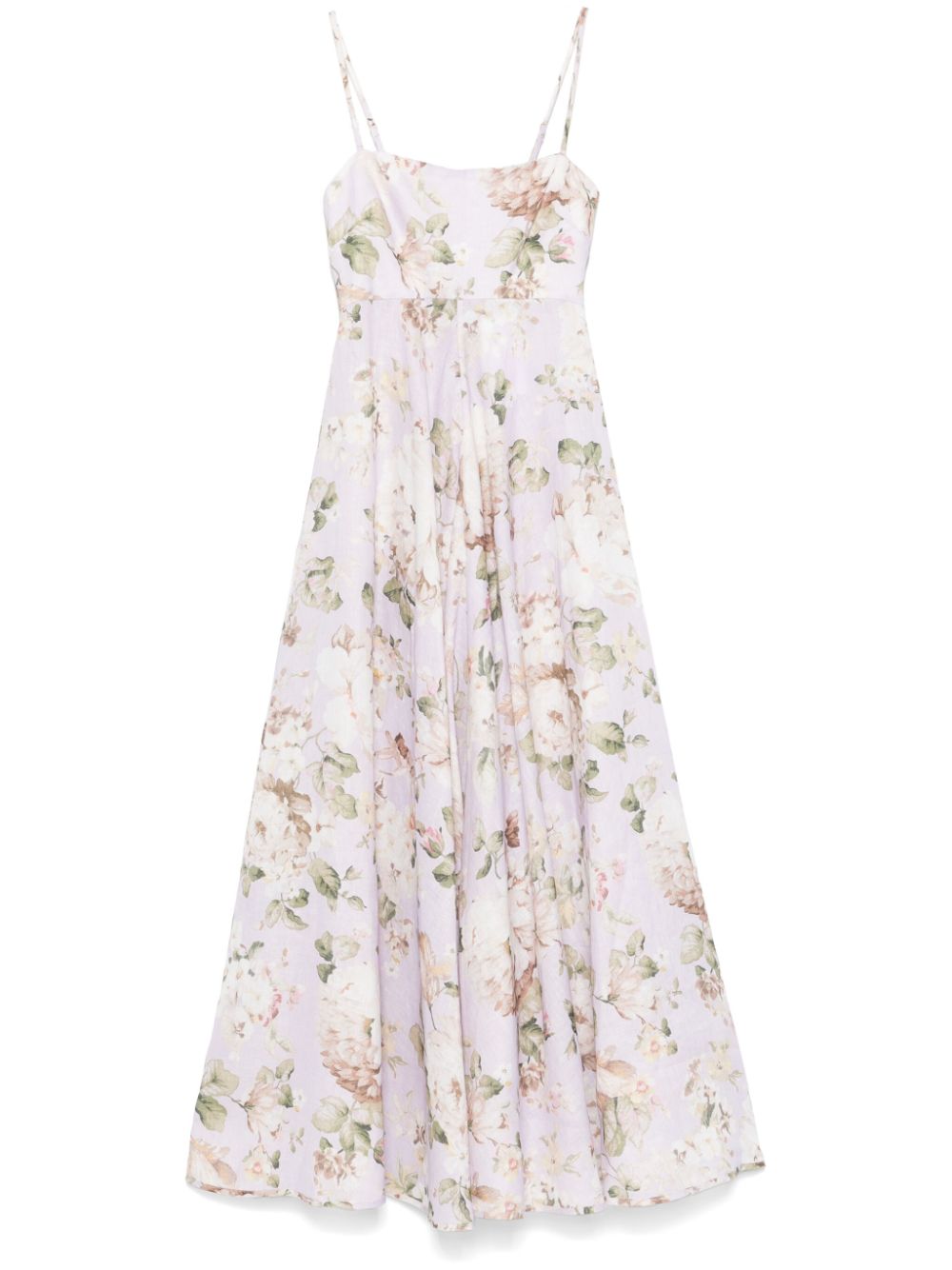 Zimmermann Acacia Printed Linen Dress Balardi Zimmermann Acacia Printed Linen Dress Balardi