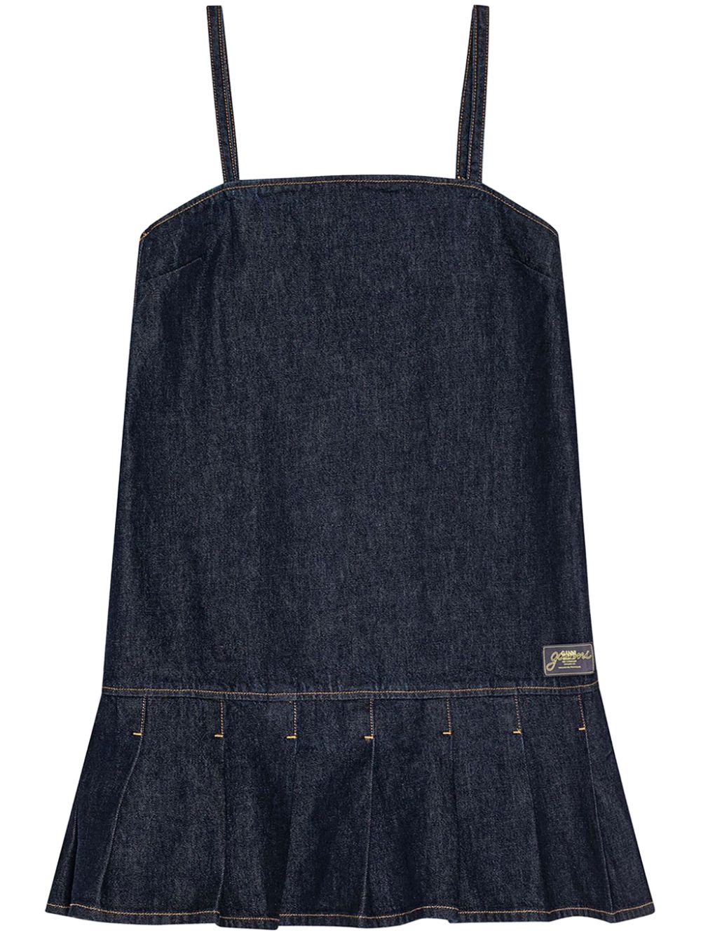 ganni denim mini dress Ganni Denim Mini Dress – Balardi
