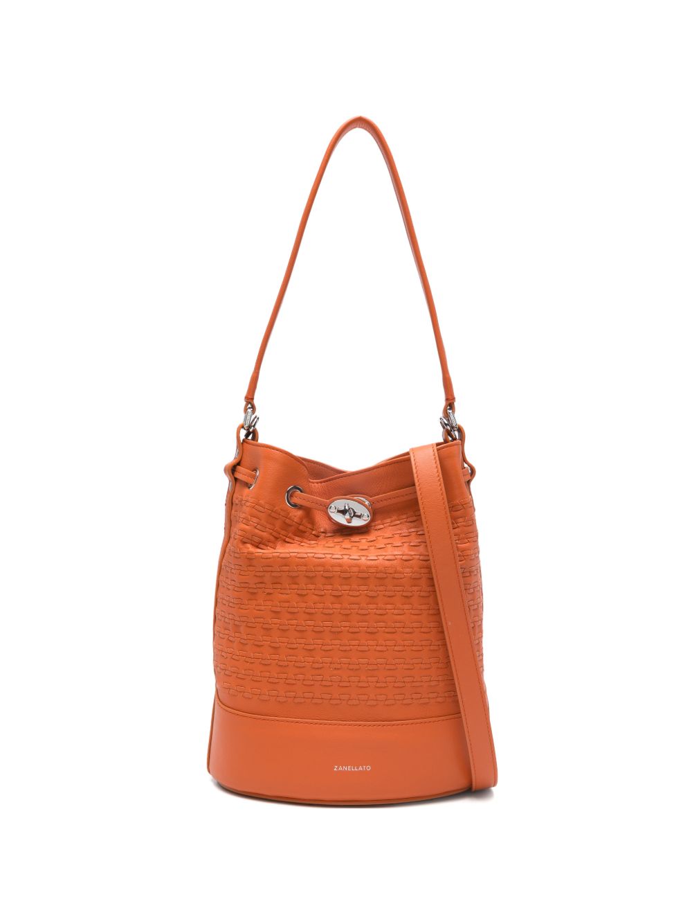 Zanellato Monda' Musiva Small Leather Bucket Bag – Balardi