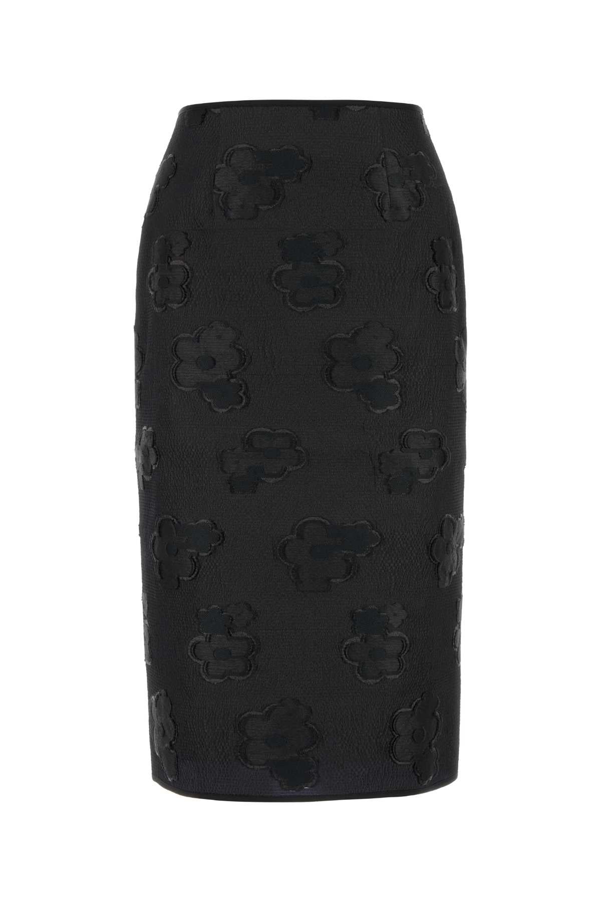 スカート Cecilie Bahnsen Black Silk Blend Allegra Skirt Cecilie Bahnsen Black Silk Blend Allegra Skirt – Balardi