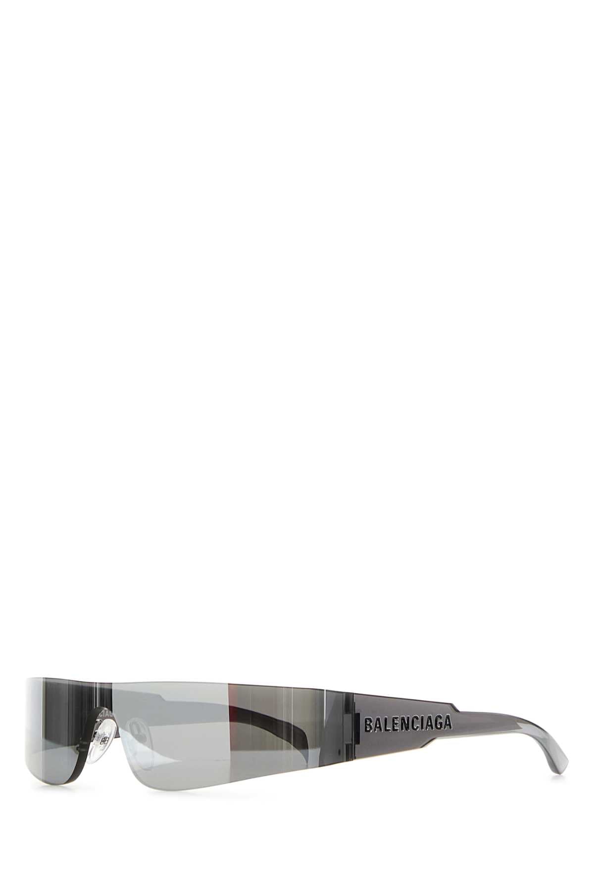 Balenciaga Silver Acetate Mono Rectangle Sunglasses – Balardi Balenciaga Silver Acetate Mono Rectangle Sunglasses – Balardi