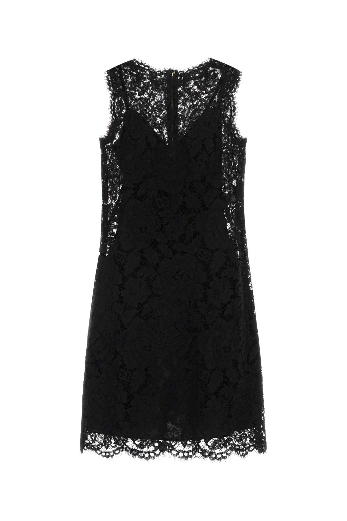 Dolce & Gabbana Black Lace Dress – Balardi