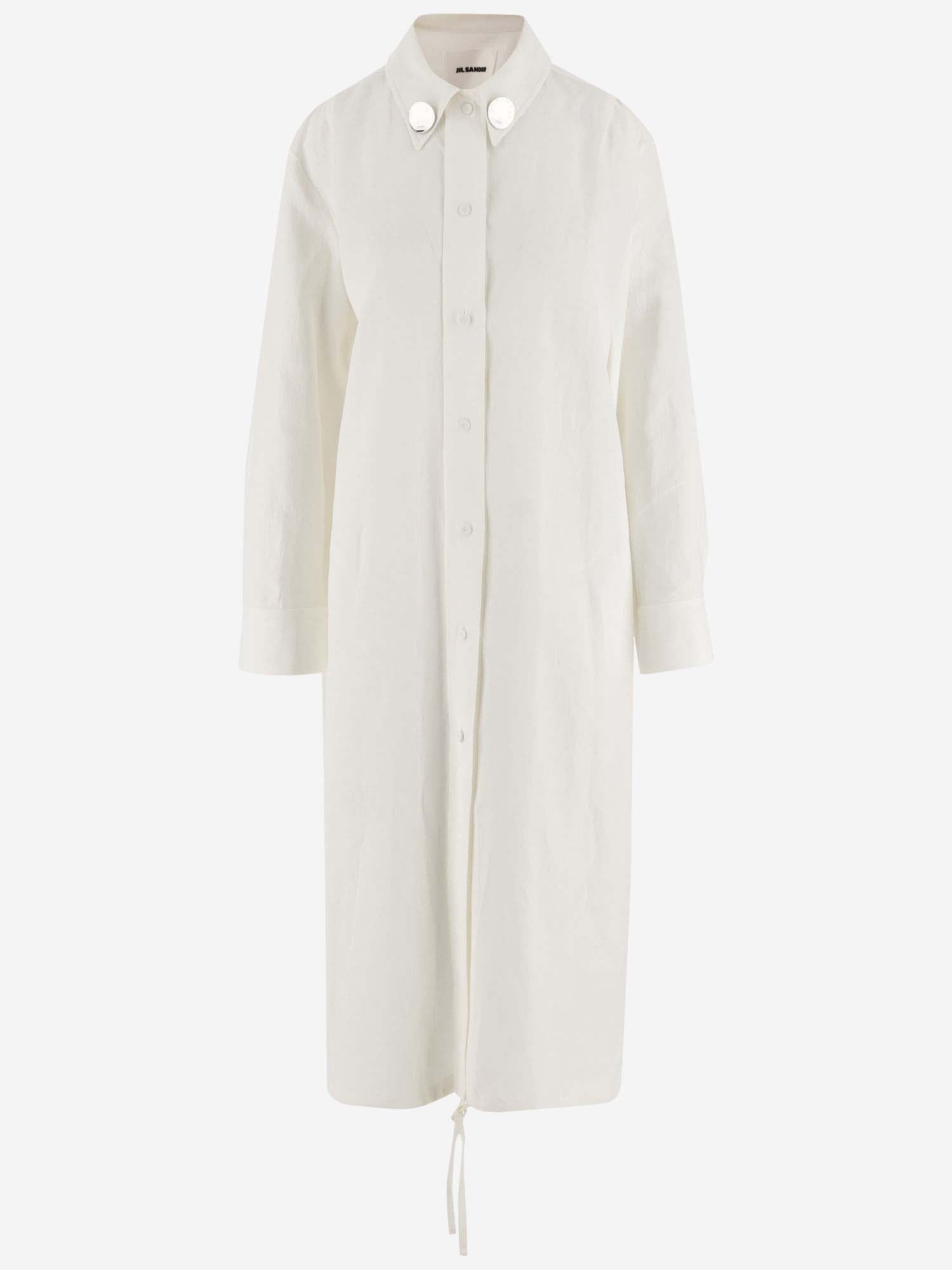 Jil Sander Linen Chemisier Dress – Balardi