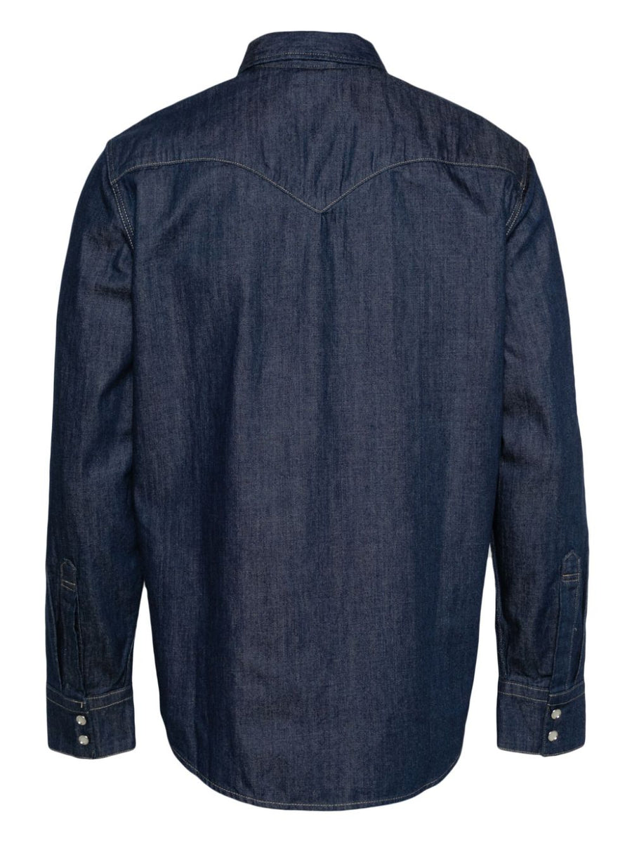 Levi's Maglietta Classic Western Standard Uomo – Bottoni A Pressione E Orlo Curvo (Pacco Da 1)