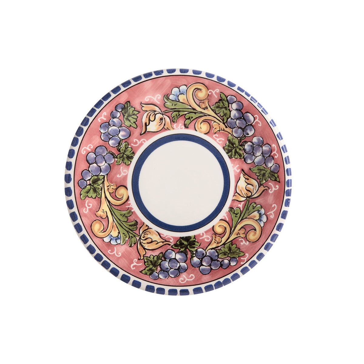 Maxwell & Williams Servizio Piatti 18 Pezzi Linea Salerno Decoro Pesche In Ceramica