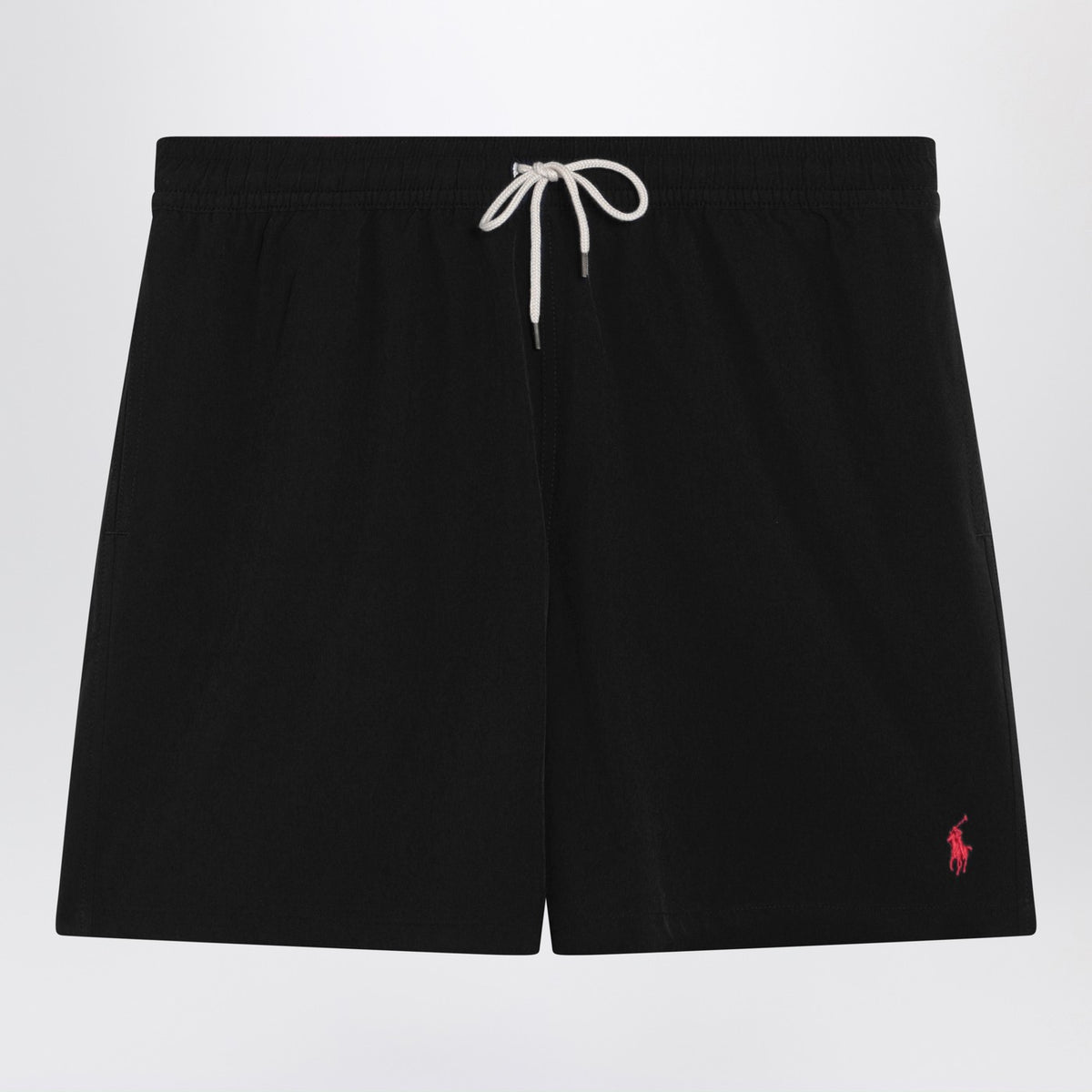 Polo Ralph Lauren Boxer Black Swim Trunks With Logo | Balardi