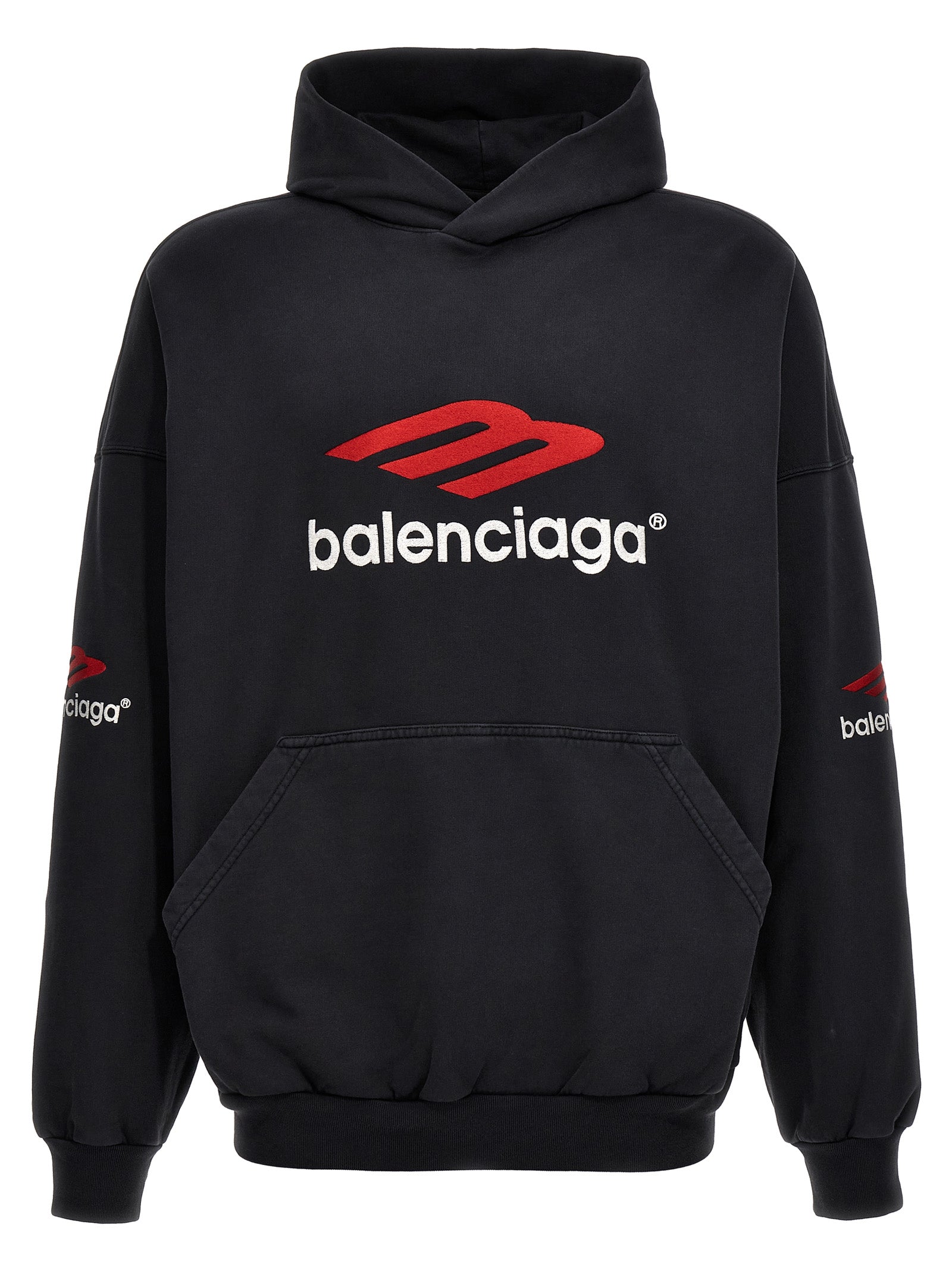 Bluza z kapturem Balenciaga „3 B Sports Icon” – Balardi