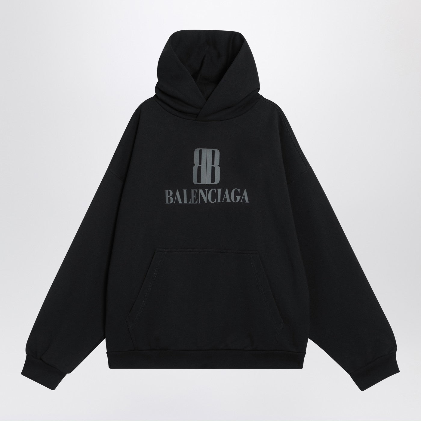 nano bb hoodie medium fit Balenciaga Black Nano Bb Medium