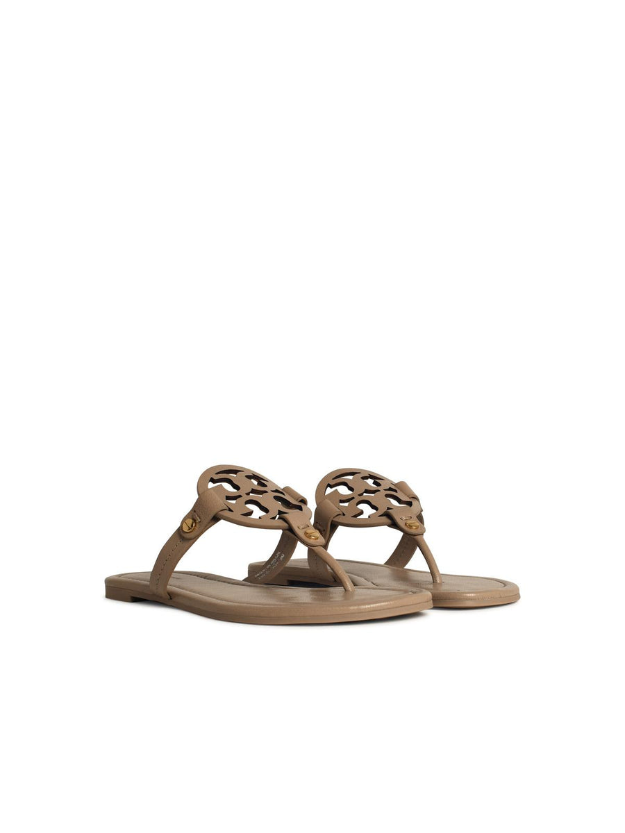 Miller Tory Burch Taupe TORY BURCH Miller Cutout Suede Wedge