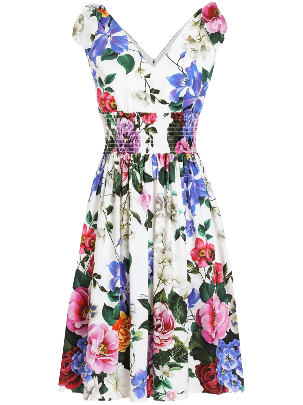 Dolce & Gabbana Floral Midi Dress – Balardi