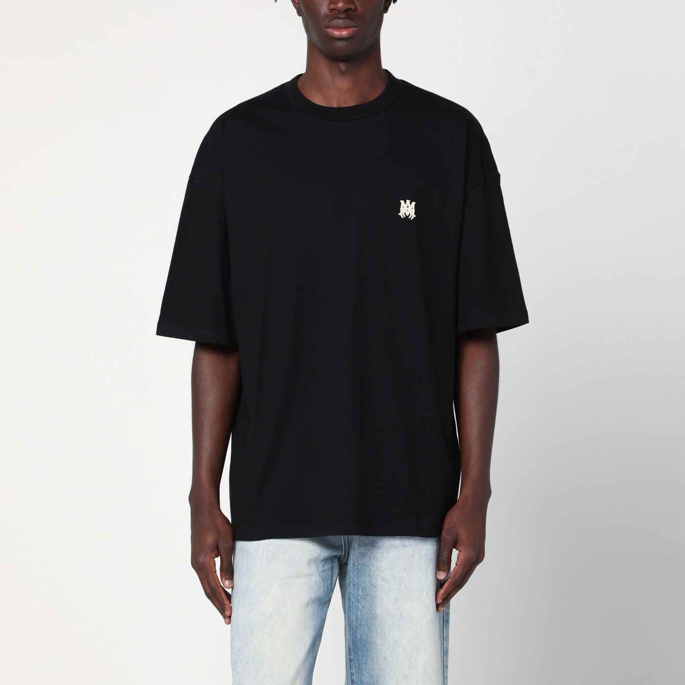 Amiri Black Cotton T-Shirt