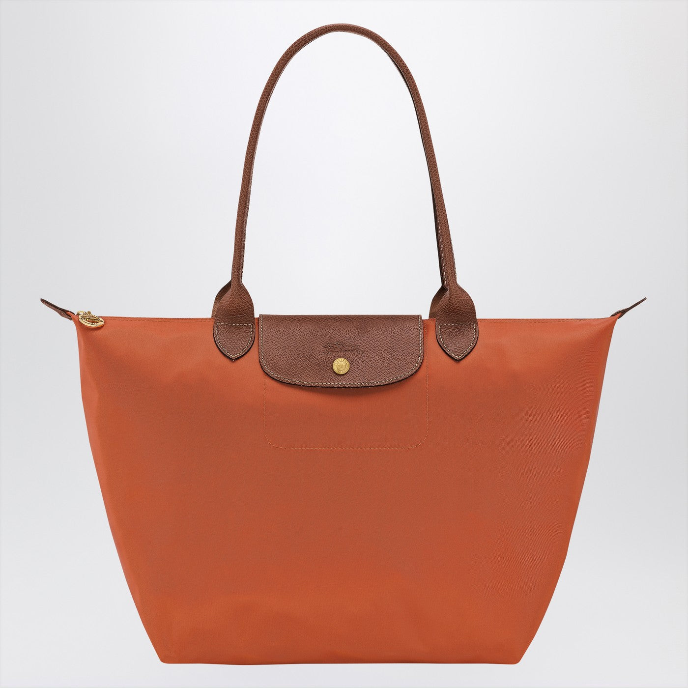 Longchamp Brick Coloured Le Pliage Original L Bag – Balardi