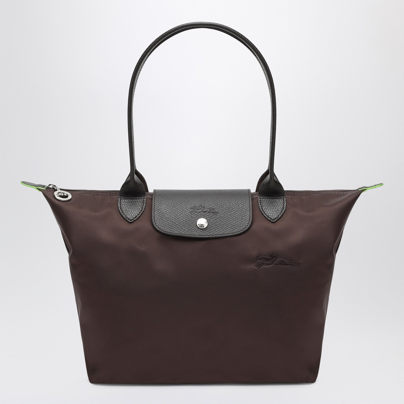 Longchamp Mocha Coloured Le Pliage Green M Bag – Balardi