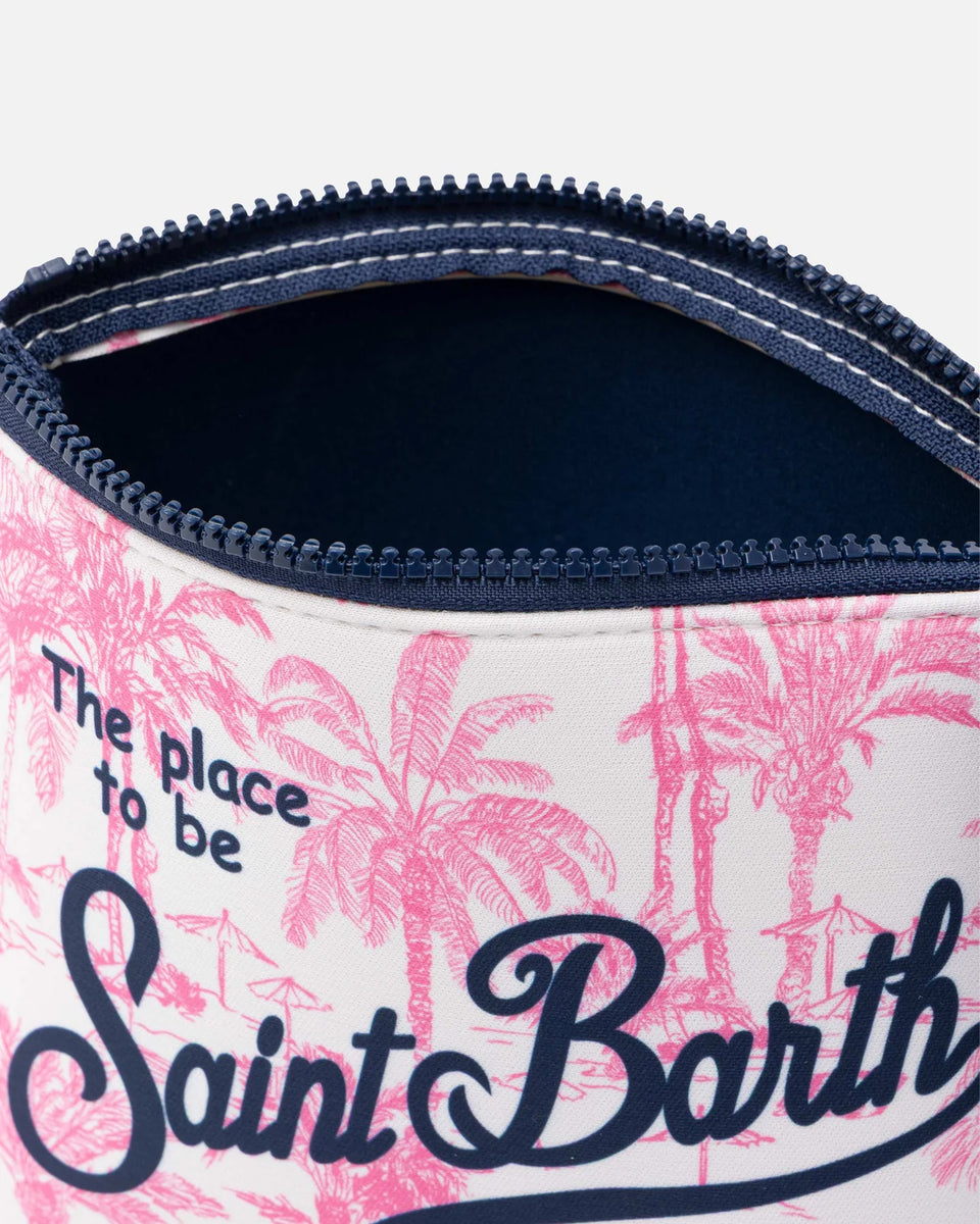 Mc2 Saint Barth Pochette Aline In Scuba A Righe Con Stampa Granchietti ALIN001/01081L main image 1
