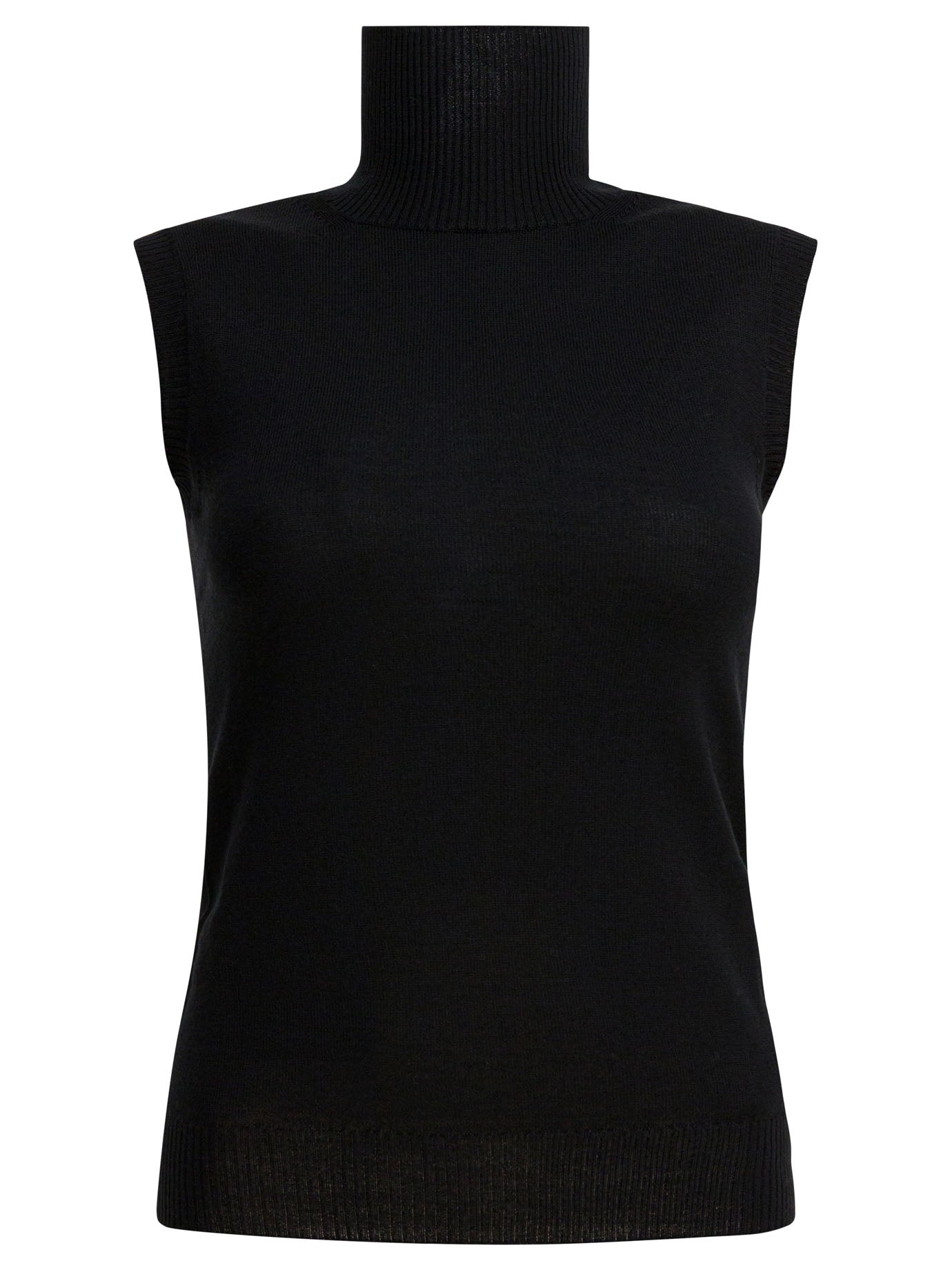 Sportmax Women's Sleeveless Vertigo Jersey Black