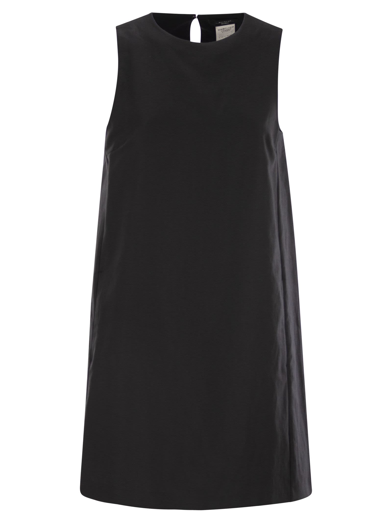 Weekend Max Mara Racer Short Cotton And Linen Dress – Balardi