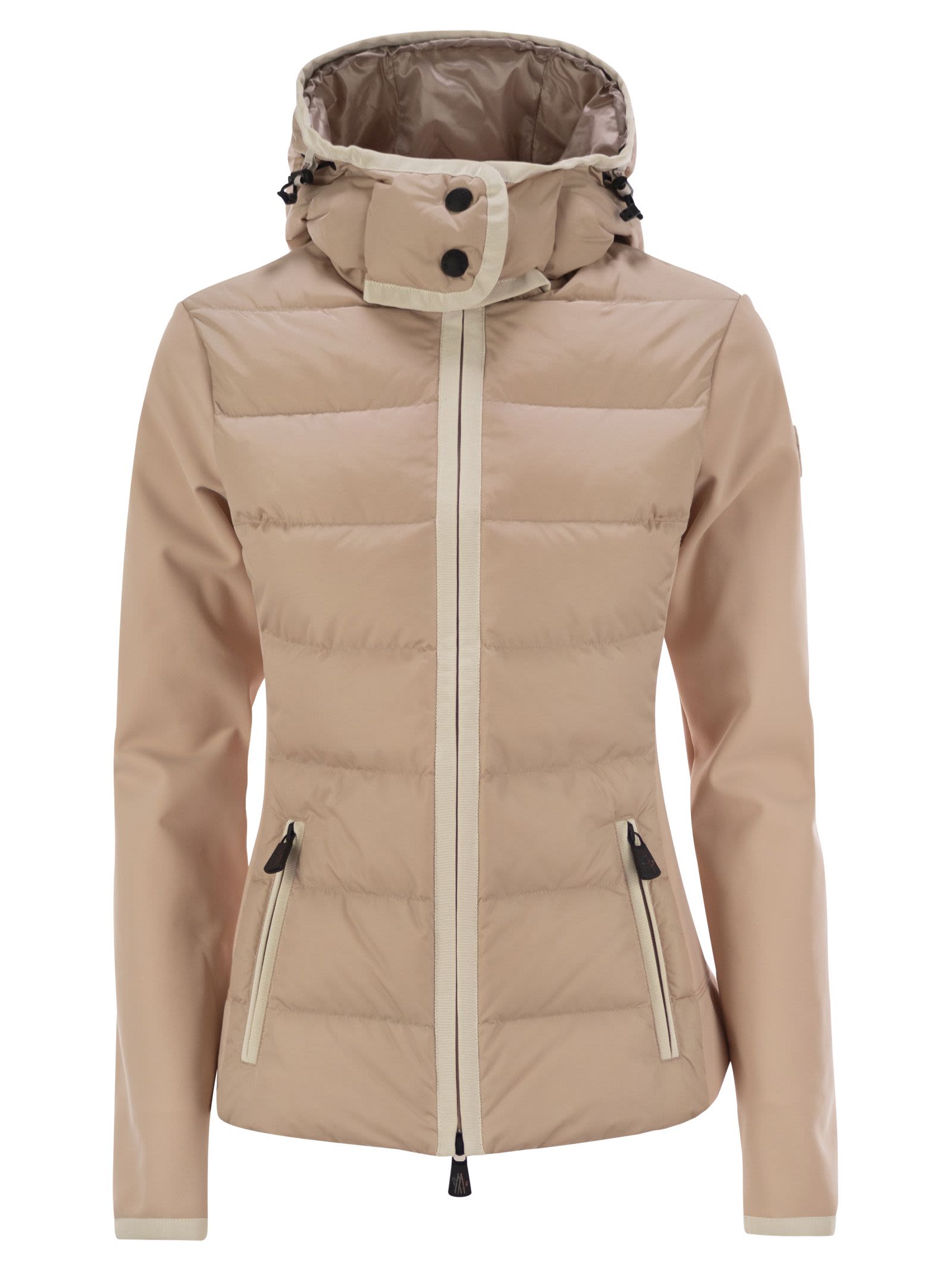 Sweat-shirt rembourré Moncler Grenoble avec capuche et zip – Balardi