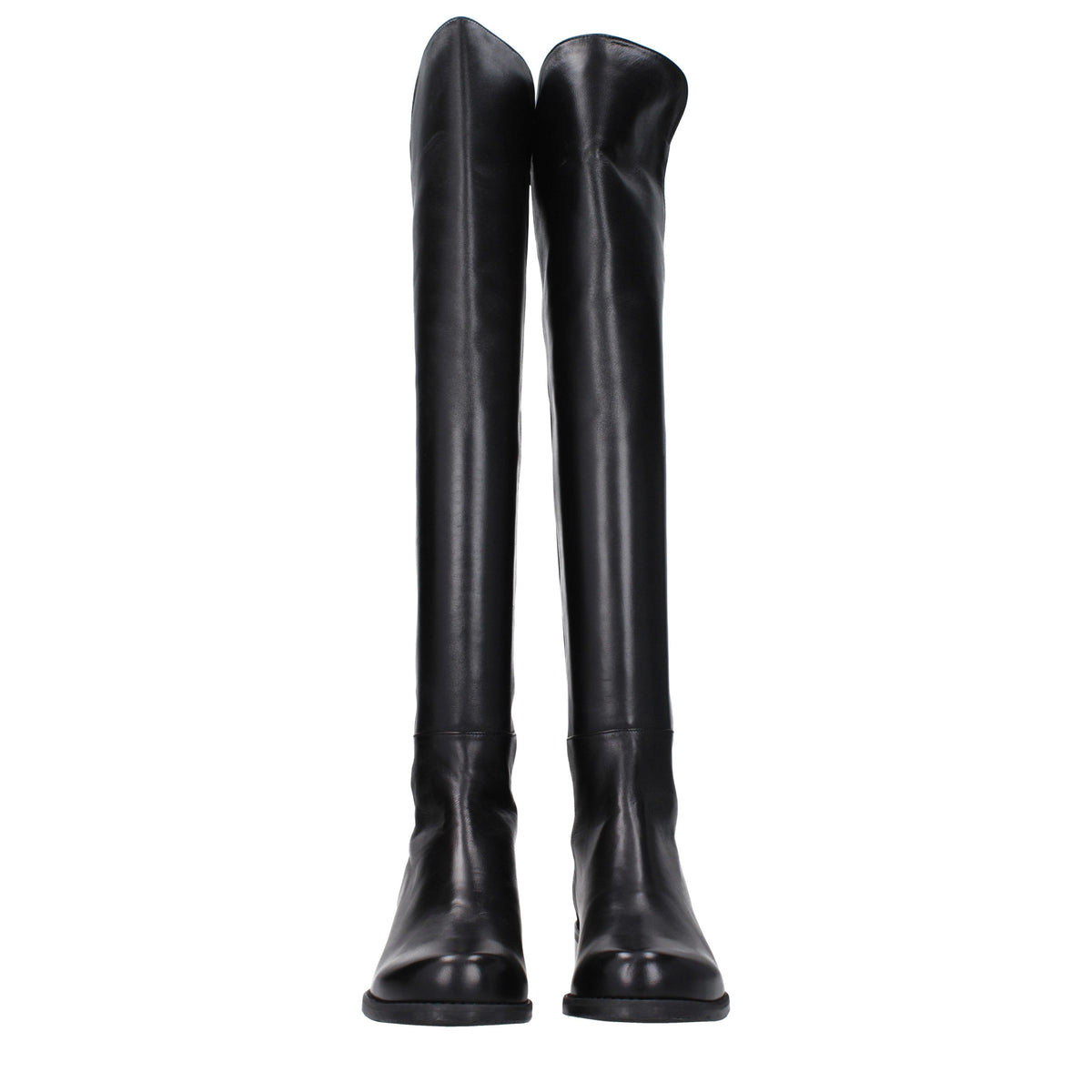 Stivali neri effetto scamosciato con tacco 6 cm P Soft Stivali neri effetto scamosciato con tacco 6 cm P Soft