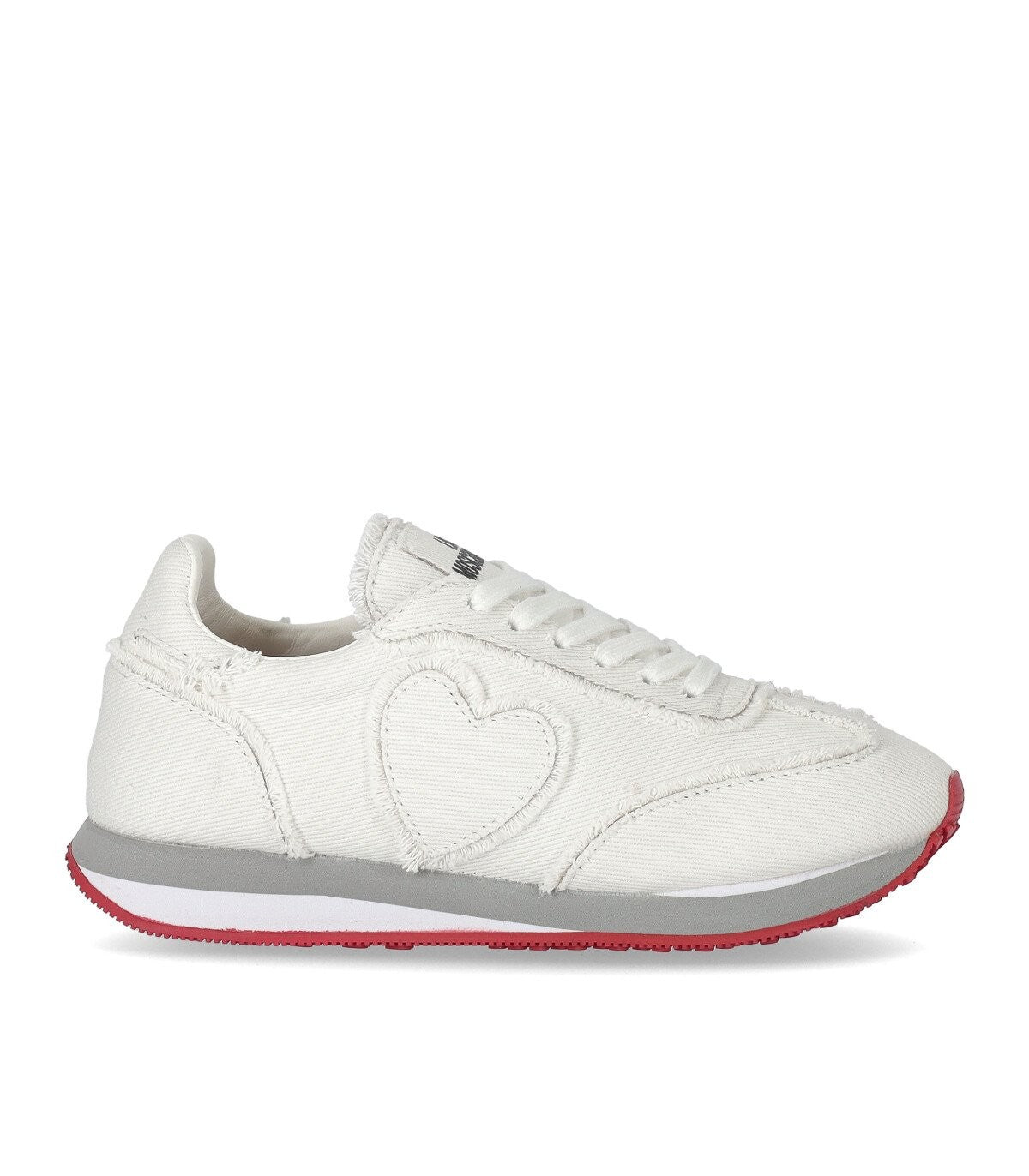 Love Moschino White Canvas Sneaker – Balardi