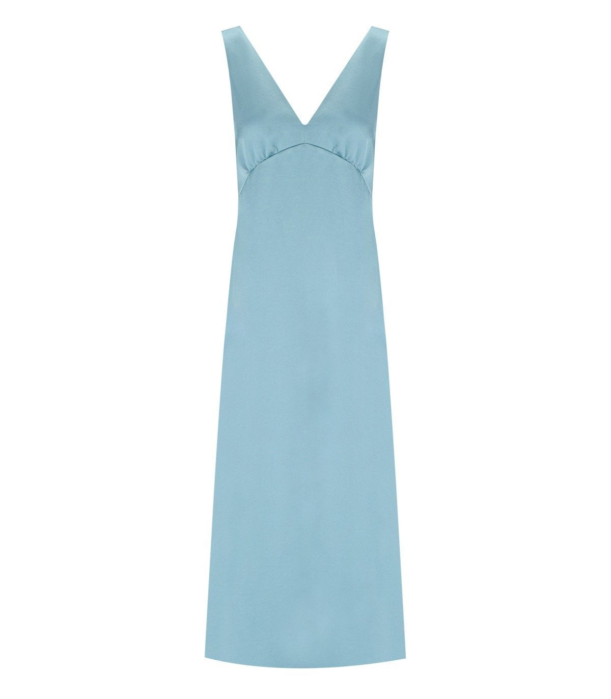 sachin and babi light blue dress Women's Max Mara Grey Midi Dress in size 8 – Shop for Shelter main image 0