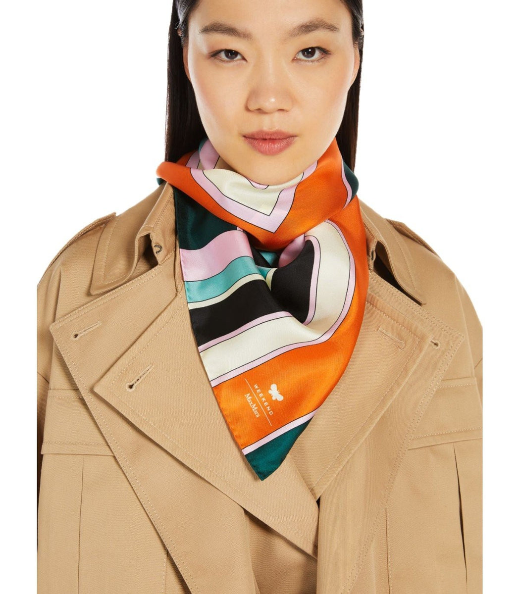 Weekend Max Mara Sciarpa Max And Co Max Mara Foulard Viola Max