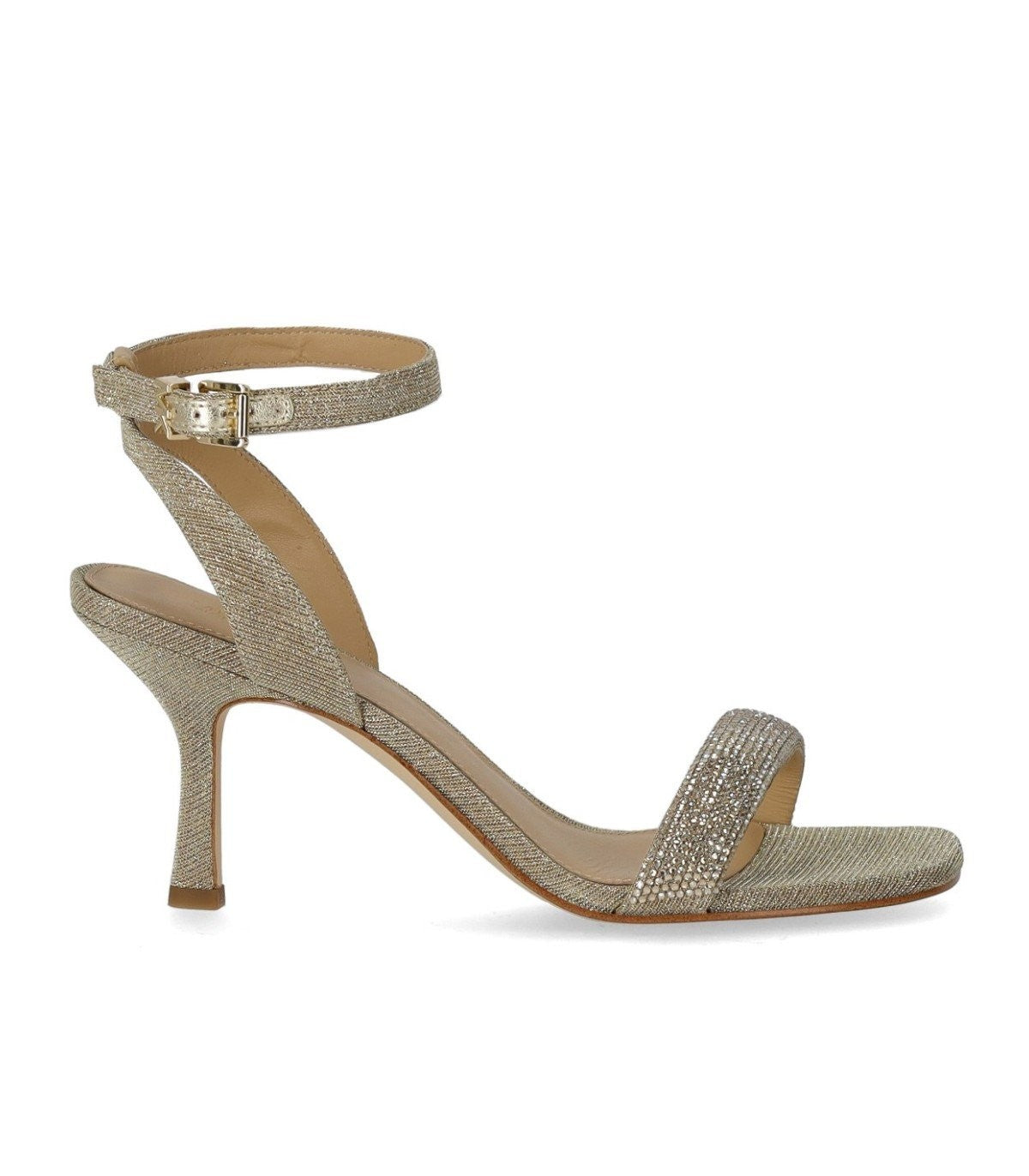 Michael Kors Carrie Gold Heeled Sandal – Balardi1