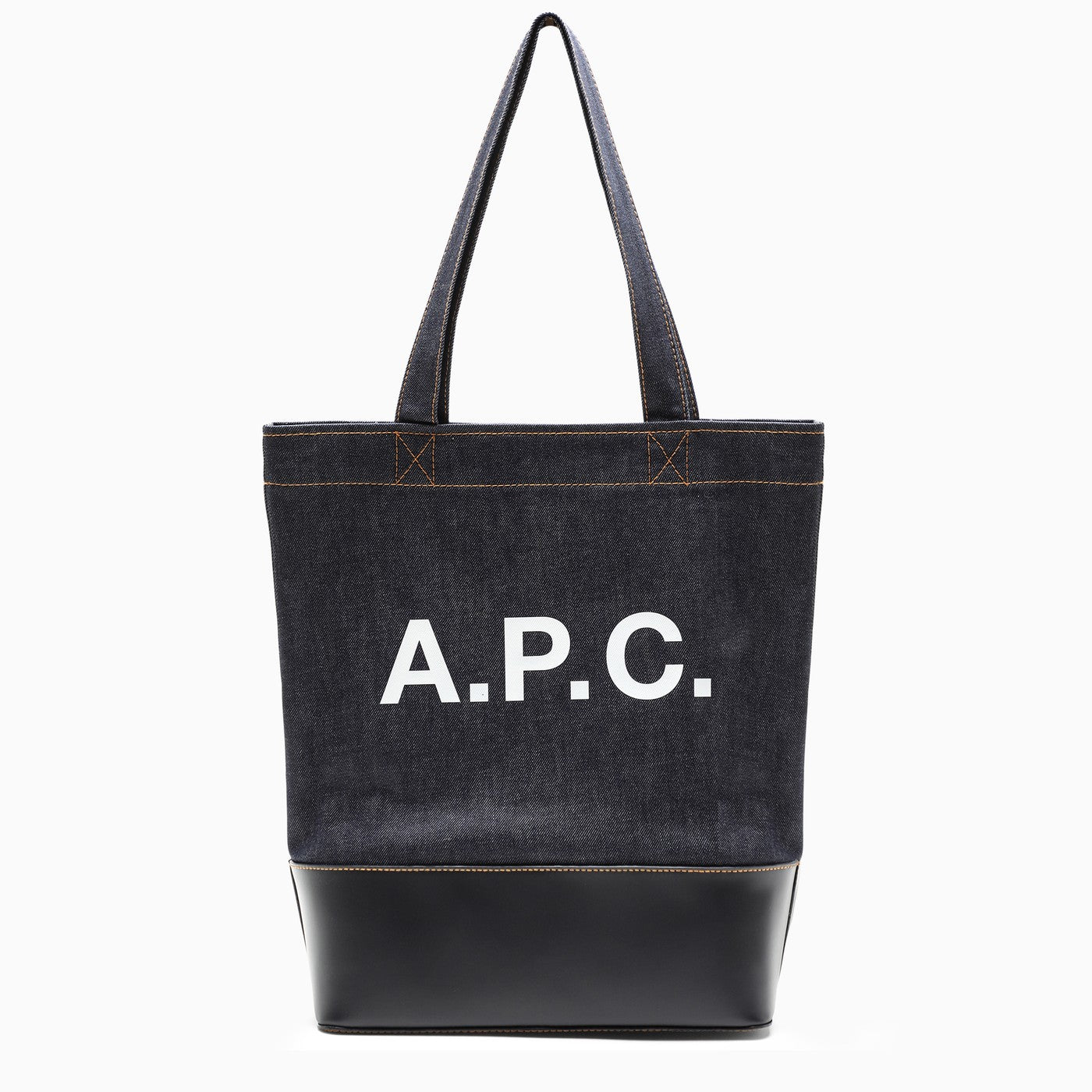 Axelle Tote Bag In Denim And Leather – Balardi