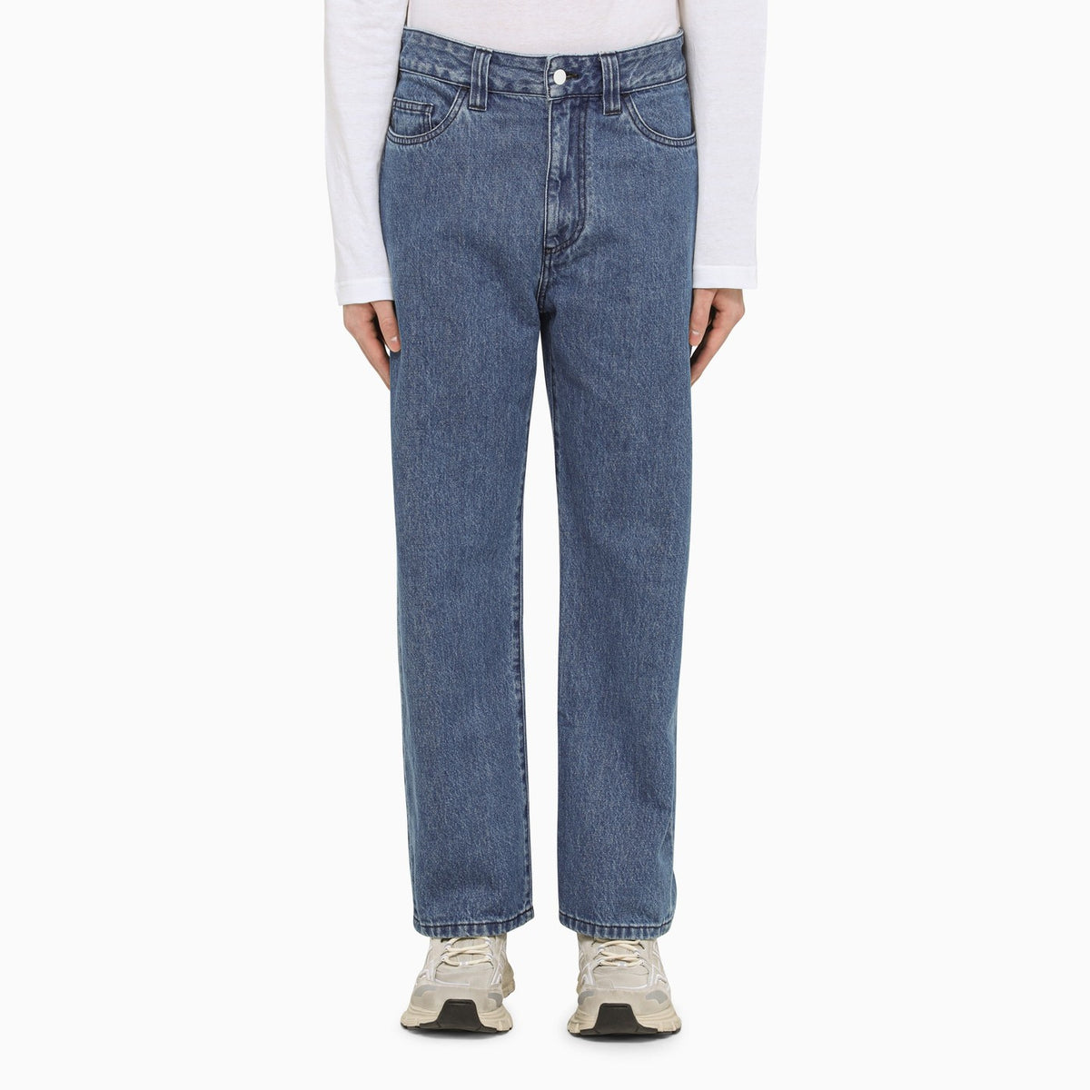 Sunnei Blue Cotton Boyfriend Jeans | Balardi