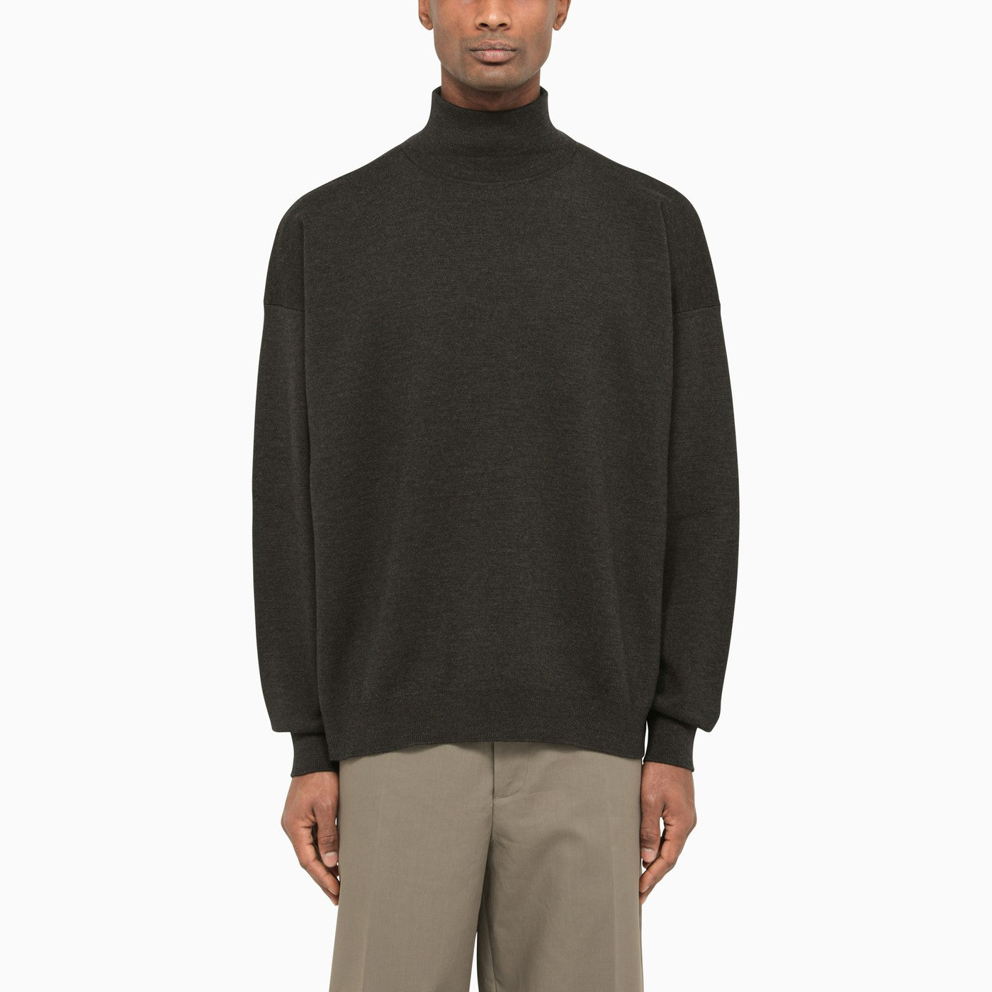 極美品FEAR OF GOD エターナル ハイネック ウール ニット セーターM 極美品FEAR OF GOD エターナル ハイネック ウール ニット セーターM