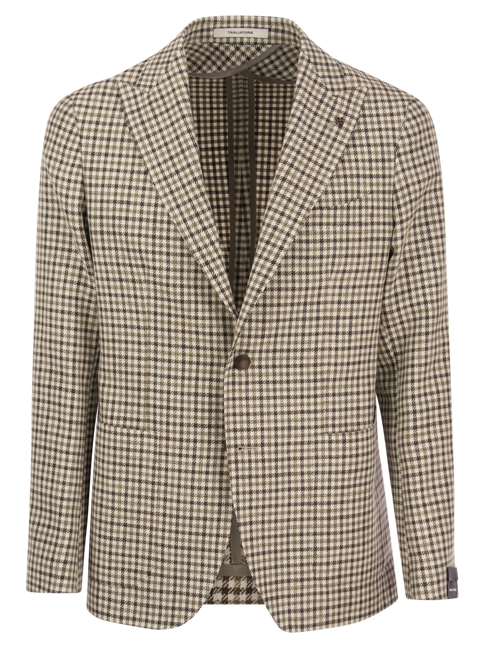 Tagliatore Jacket With Checked Pattern – Balardi