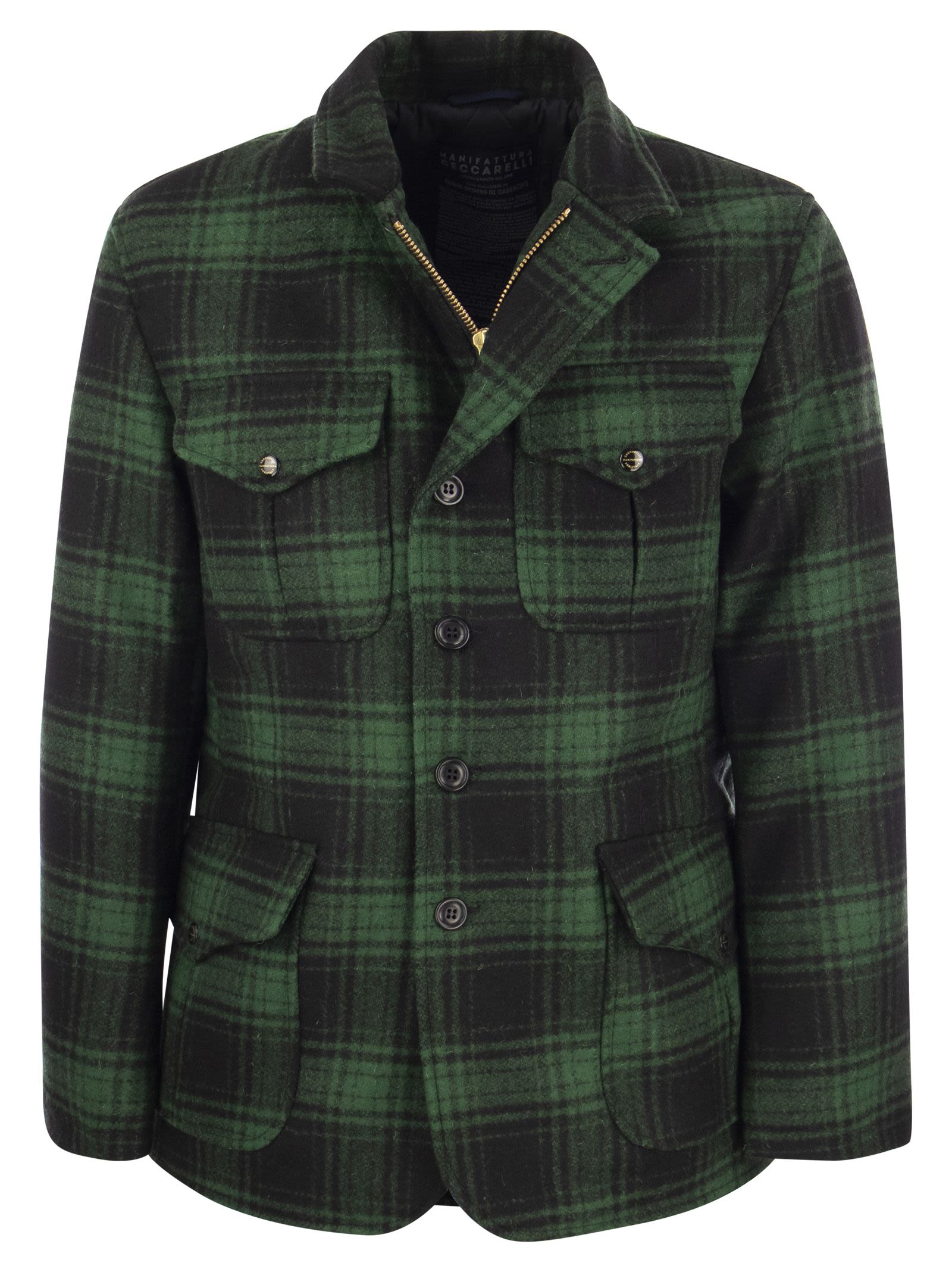 Manifattura Ceccarelli Alligator Padded Jacket – Balardi