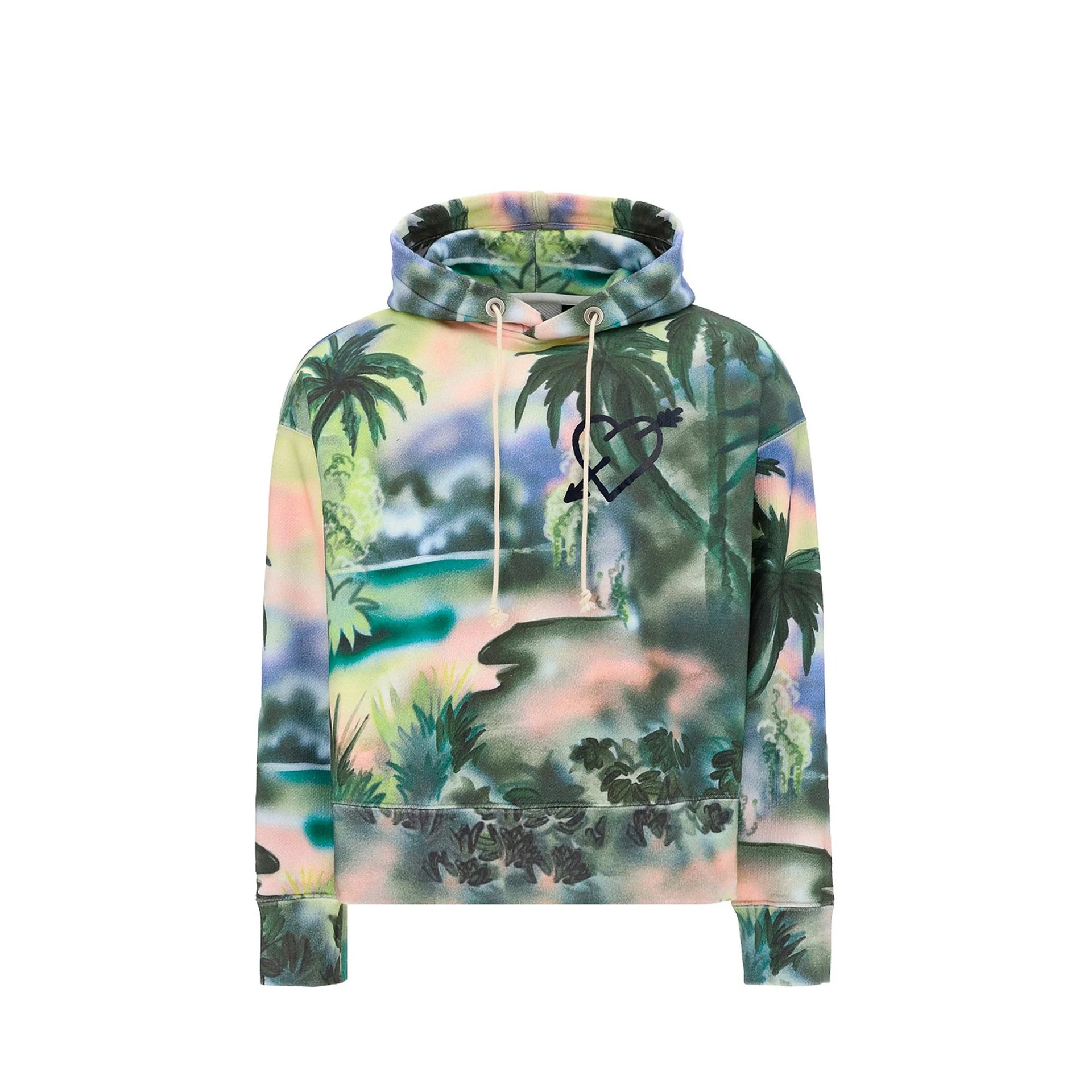 Palm Angels Cotton Hooded Sweatshirt – Balardi