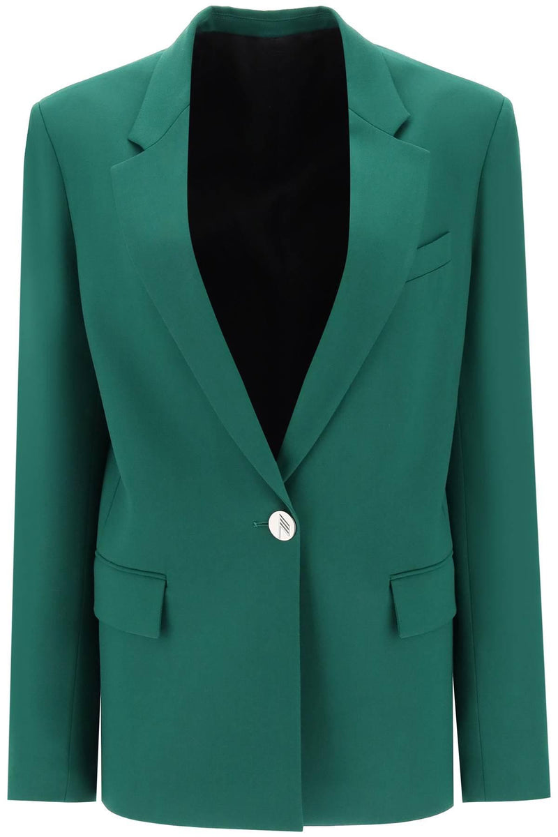 Der Attico Stretch Woll Bianca Blazer