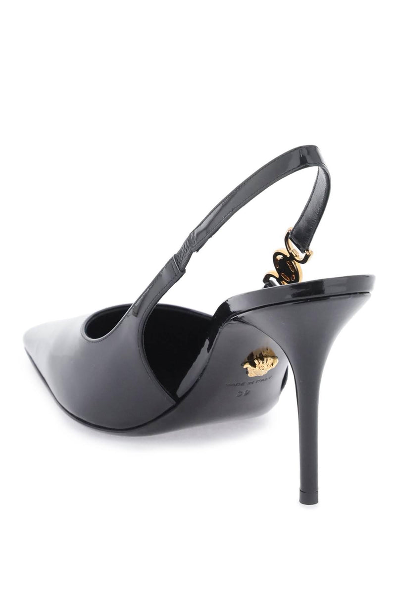 Versace Medusa 95 Slingback Pumps Balardi