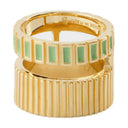 Slot Ring Ivi Green Or