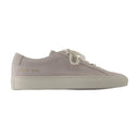 Contrast Achilles Sneakers Common Projects Leather Beige