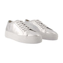 Tournament Super Shiny Sneakers Common Projects Leather Silver
