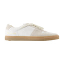 Bball Slim Gum Sole Sneakers Common Projects Leather White
