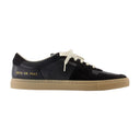 Bball Slim Gum Sole Sneakers Common Projects Leather Black