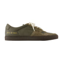 Bball Slim Gum Sneakers Common Projects Leather Green