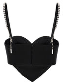 Area 'Crystal Trim Heart' Top