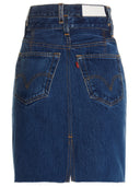Re/Done 'Double Waisted Pencil' Re Done X Levi's Skirt