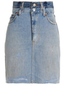 Re/Done 'Double Waisted Pencil' Re Done X Levi's Skirt