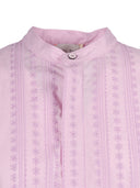 Forte Forte Camicia Maschile Popeline Ricamo "Les Fleurs"
