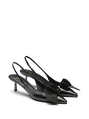 Prada 55mm Crystal Embellished Slingback Pumps