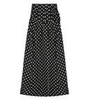 Ganni Black Polka Dot Skirt