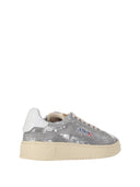 Autry Dallas Low Wom Ti05 Paillet/Cro Silver/Wht