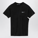 Enfants Riches Déprimés Black Washed Out Cotton T Shirt With Wear And Tear